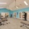 a gym with exercise equipment